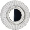 Mondex Okrúhle nástenné zrkadlo DAZ 50 cm biele