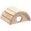 Domek SMALL ANIMAL Půlkruh dřevěný 15 x 13 x 7,5 cm