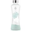 Equa Equa, Sklenená fľaša SQUEEZE, 550 ml - Monstera