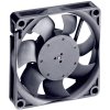 EBM Papst 712 F axiálny ventilátor, 12 V/DC, 43 m³/h, (d x š x v) 70 x 70 x 15 mm, 9292504001; 9292504001