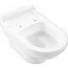 Villeroy & Boch WC s hlbokým splachovaním Hommage biele závesné na stenu s povrchovou úpravou 6661B0R1