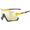 UVEX SPORTSTYLE 228, okuliare - SUNBEE BLACK MAT / MIR.YELLOW