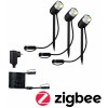 Paulmann Plug & Shine Pike ZigBee RGBW 3-base - 94284
