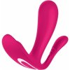 Vibrátor do nohavičiek Satisfyer Top Secret + ružový, smart silikónový vibrátor s análnou stimuláciou