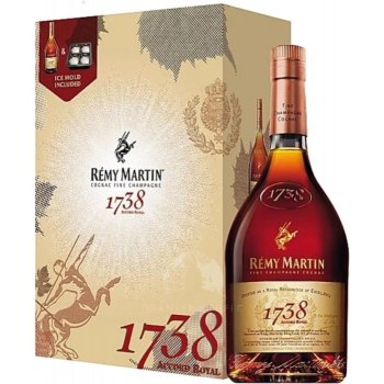 Rémy Martin 1738 Accord Royal 40% 0,7 l (darčekové balenie forma na ľad)