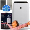 Čistička vzduchu Sharp KC-D40EU-W s funkciou zvlhčovania, HEPA, pre plochy do 26m2