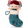 Vianočný škriatok Lilliputiens - s modrou pančuchou uni