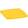 Veko pre odpadkový kôš 30 a 45 l s funkciou tichého zatvárania, 60x408x398 mm, žlté | CAMBRO
