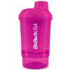 Šejker BioTech USA Wave+ Nano 300 ml + 150 ml Pink