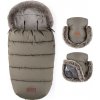 Petite&Mars Set zimný Comfy 4v1 Furry Mocha Mousse