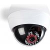 Nedis DUMCD20WT - Atrapa Bezpečnostní Kamery | Kamera s kopulovým krytem | IP44 | Bílá barva