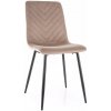 SI Daren Velvet stolička tmavá béžová