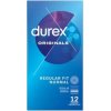 Durex Klasické Kondómy hladké, lubrikované 12 kusov