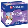 DVD+R VERBATIM Printable 4,7GB 16X 10ks/bal.