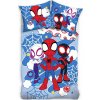 PHU CARBOTEX Mikroplyšové posteľné obliečky Spidey a jeho úžasní priatelia