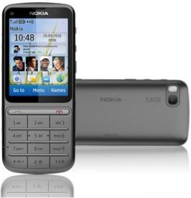 Kryt Nokia C3-01 sivý