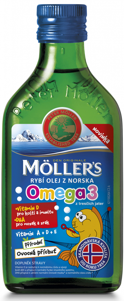 Mollers Omega 3 rybí olej ovocná príchuť 250 ml od 10,5 € - Heureka.sk