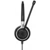 EPOS IMPACT SC 638 Sluchátka s mikrofonem Kabel Přes hlavu Hovory/hudba Černá, Stříbrná 1000580