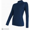 SENSOR DOUBLE FACE dámske tričko dl rukáv deep blue
