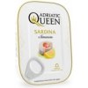 Adriatic Queen Sardinky v sójovom oleji s citrónom 100 g