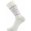 VoXX® Veltra Dámske vlnené ponožky BM000005122800101938 smotanovo-fialová 39-42 (26-28)
