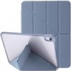 AppleKing puzdro s transparentnou zadnou stranou a origami stojanom na iPad 10,9