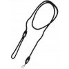 Vodítko BUSTER Reflective lanové 180cm/8mm čierne