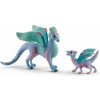 Figúrky Schleich Kvetinový drak s mláďaťom 70592 (4059433573441)
