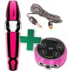 FK Irons Set pro PMU Xion S Pink + Atom X Pink + RCA kabel Bishop