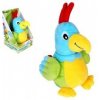 Mikro Trading Papoušek plyšový mluvící 20 cm