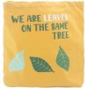 AWM Bavlnená taška s Potlačou We are Leaves Modrá