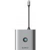 Adaptér Hub 8w1 Orico, HDMI 4K + 3x USB-A 3.0, USB-C, 100 W PD + SD/TF