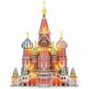 CubicFun 3D puzzle svítící Chrám Vasila Blaženého 224 ks