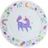 Bella Rose Detský porcelánový tanier Jednorožec Ø 19 cm