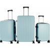Aga Travel Sada cestovných kufrov MR4668 Modrá 93+63+33 l