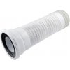 WC PVC flexi rúra d110 300-750mm (flexi pripojenie WC)