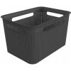 Rotho Úložný box Brisen 16L čierna