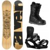Raven Solid classic snowboard + Gravity Indy black viazanie + Gravity Void black/grey topánky - 161 cm + L (EU 42-45)