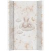 CEBA BABY Prebaľovacia podložka 2-hranná s pevnou doskou (50x70) Ultra Light Sleepy Bunny