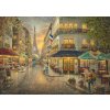 Schmidt - Puzzle Thomas Kinkade: Paris Café - drevené - 1000 dielov