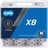 Kmc X8 Strieborno/šedý BOX reťaz