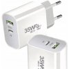 RÝCHLA NABÍJAČKA 35W USB-C QC 3.0 SIEŤOVÁ NABÍJAČKA PRE IPHONE 15 PRO GALAXY S