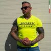 BodyBulldozer Tričko BODYBULLDOZER 501 neónovo žlté - BodyBulldozer - XXL