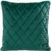 Takoy Obliečka na vankúš VELVET 27 prešívaná do vzoru karo s ozdobným lemom po okrajoch-HF-387708 | 45 x 45 cm