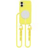 Kryt so šnúrkou/popruh na telo Tech-Protect Magnecklace Magsafe iPhone 16 Canary Yellow