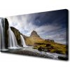 Obraz Canvas Vodopád hory príroda 100x50 cm