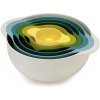 Kuchynská misa DUO OPAL 40116, sada 6 ks, plast, Joseph Joseph
