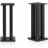 NorStone STYLUM SQUARE SPEAKER STANDS/PAIR/BLACK SATIN