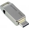 Goodram USB flash disk, USB 3.0, 32GB, ODA3, strieborný, ODA3-0320S0R11, USB A/USB C, s otočnou krytkou (ODA3-0320S0R11)
