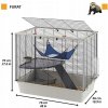Ferplast Klietka pre fretku FURET PLUS - 78 x 48 x 70 cm
